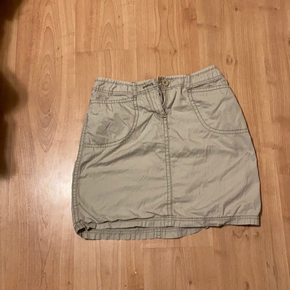 Khaki skirt